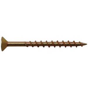 CHIPBOARD SCREW Y/P NO NIB 3.5X13MM - DIN 7505A - #6 X 13MM (YELLOW ZINC)