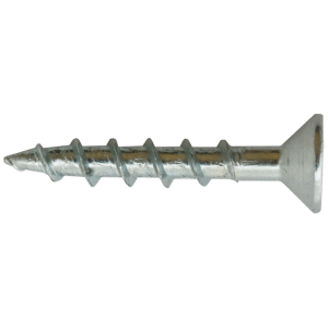 CHIPBOARD SCREW GALV NIBBED 3.5X16MM - DIN 7505A - #6 X 16MM (GALVANISED)