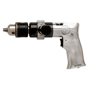 PNEUMATIC DRILL 1/2"  CP - 500 RPM - CHROME - 13MM KEYED CHUCK