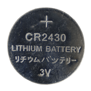 BATTERY COIN CR2430 LI-3V - NON- RECHARGEABLE - SOLD LOOSE