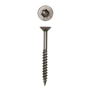 DECK SCREW CSK S/S A2 TORX 5.0X50MM - #10 - TORX T25  - T17 CUTTING POINT
