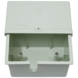 PLUG BOX WEATHER PROOF 100 X 50MM - SLIDE LID BOX ONLY 100MM WIDE