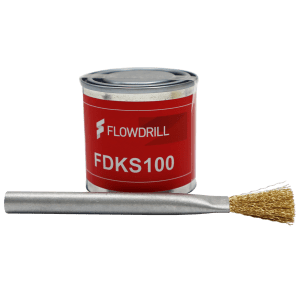 CUTTING PASTE  100G TIN FLOWDRILL - COMPOUND WITH BRUSH (ALL METALS)