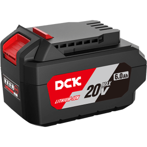 BATTERY PACK 20V LI-ION   6AH DCK - FITS ALL DCK CORDLESS MACHINES