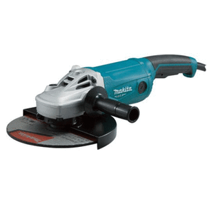 ANGLE GRINDER 230MM 2000W MAK - CORDED PADDLE/DEAD MAN SWITCH