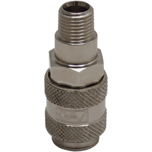 AIR FITT QUICK COUPLER 1/4" M  GAV - UNIVERSAL MALE (GAV UNI/1)