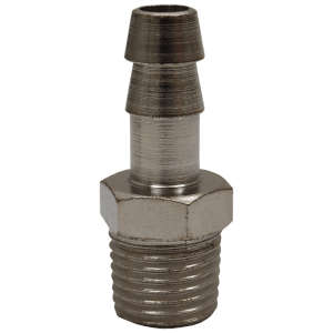 AIR FITT ADAPTOR   8MM HOSE - 1/4"M - GAV 1/4" BSPT MALE (1233/4)