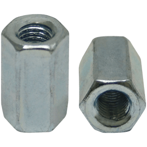 NUT COUPLING GALV  M12 - DIN 6334 - THREADED ROD COUPLER