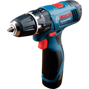 DRILL  CORDLESS KIT 10MM  30NM BOS - 12V BATT (2X2AH) & CHARGER