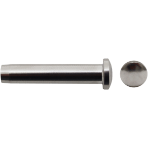 WIRE ROPE SWAGE BLANK S/S  3MM - DOME HEAD TERMINAL END (S/S 316)
