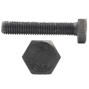 SETSCREW HT BLACK      6 X  45MM - DIN 933 - GRADE 8.8 - HIGH TENSILE