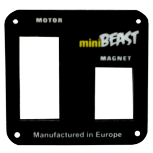 MAG_SPARE JEI- MINIBEAST- FACIA/ PANEL PLATE - FACIA/ PANEL PLATE FOR MINIBEAST