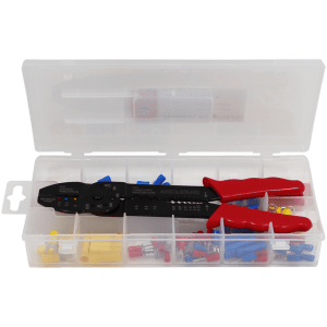 TERMINAL KIT 106PC CRIMPER  FB - PRE-INSULATED KIT - INCLUDES CRIMPER