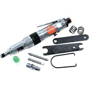 PNEUMATIC SCREWDRIVER 1/4" KIT KEN - 1700 RPM - KOBE REDLINE - STRAIGHT