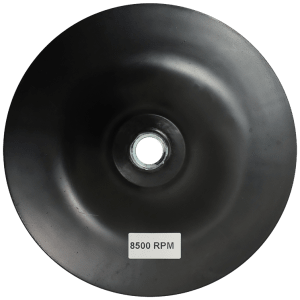 BACKING PAD PLASTIC 170MM 5/8" CP - 5/8" THREAD FOR PNEUMATIC TOOLS