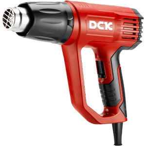 HEAT GUN  50-600°C 2000W DCK - AIR VOLUME 250-380 L/MIN (3 SPEED)