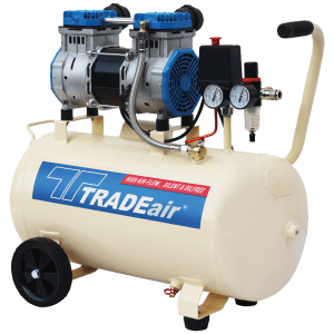 COMPRESSOR 100L 2.5HP (OIL FREE) - 7 BAR - DIRECT DRIVE (SILENT) - 2850RPM