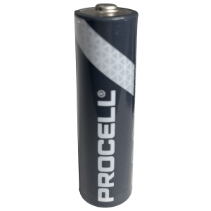 BATTERY AA - AL  PROCELL BY DURACELL - NON- RECHARGEABLE - SOLD LOOSE