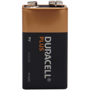 BATTERY  9V-AL DURACELL - NON- RECHARGEABLE - SOLD LOOSE