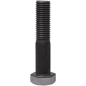 BOLT  M/S  BLACK  16 X  40MM - DIN 601 - GRADE 4.8 - MILD STEEL
