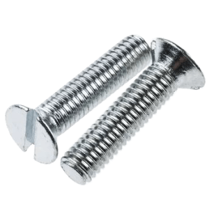 MACH SCREW CSK GALV SLT  4 X100M - DIN 963 - COUNTERSUNK - SLOTTED