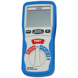 TESTER INSULATION DIGITAL MAJOR - 250V-500V-1000V(INCLUDES ACCESSORIES)