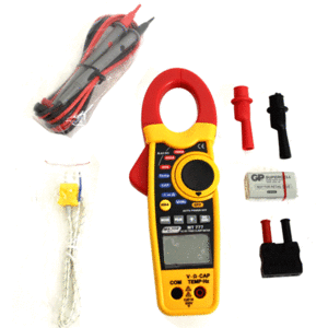 TESTER CLAMPMETER DIGITAL 1000A MAJOR - AC/DC AMP MEASURING (TRUE RMS)