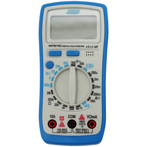 MULTIMETER DIGITAL  500V COMPACT MAJ - AC/DC-MAX 10A DC (INCLUDES LEADS)