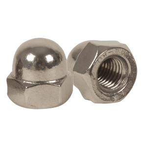 NUT DOME S/S  A4       4MM - DIN 1587 - STAINLESS STEEL 316