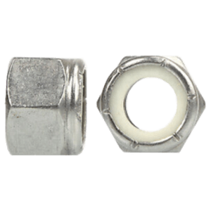 NUT NYLOC GALV UNC         3/4" - DIN 985 - GALVANISED UNC