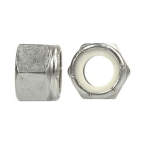 NUT NYLOC GALV UNF           1" - DIN 985 - GALVANISED UNF