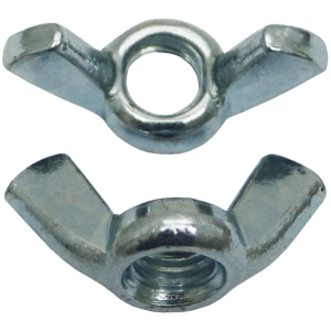 NUT WING GALV       5 MM - DIN 315 - GALVANISED