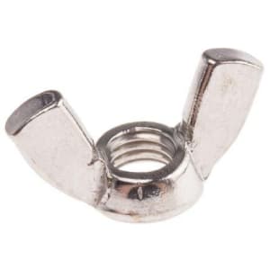 NUT WING S/S A4-316       6 MM - DIN 315 - STAINLESS STEEL 316
