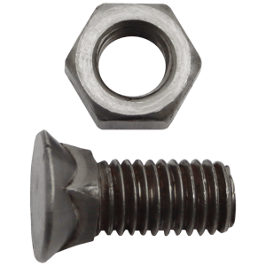 PLOUGH BOLT & NUT    10 X 25MM - 25KG = 954 (CSK SQ BOLT & NUT)