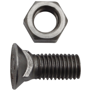 PLOUGH BOLT & NUT    12 X 25MM - 25KG = 598 (CSK SQ BOLT & NUT)