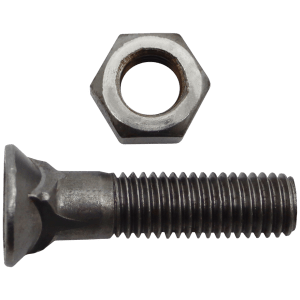 PLOUGH BOLT & NUT    12 X 50MM - 25KG = 425 (CSK SQ BOLT & NUT)