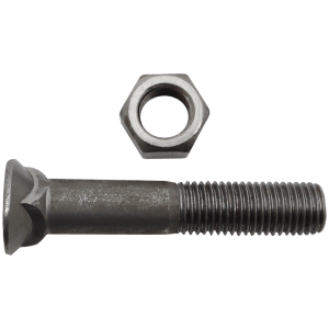 PLOUGH BOLT & NUT    16 X 65MM - 25KG = 180 (CSK SQ BOLT & NUT)