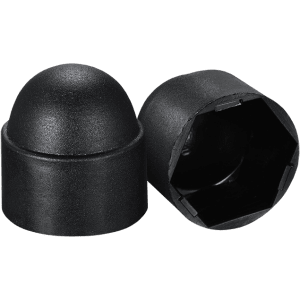 PROTECTION CAP BLACK  M6 - PLASTIC DOME NUT COVER