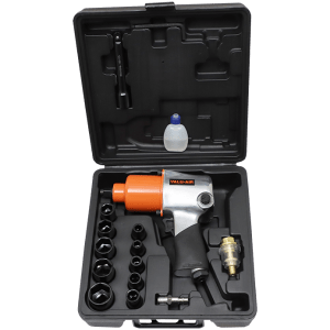 PNEUMATIC IMPACT WRENCH   1/2" KIT VALU-AIR - DWS - 7500 RPM - 570NM - 17PCS SET