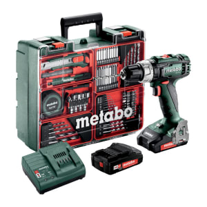 DRILL  CORDLESS KIT 13MM  50NM MET - DWS - 18V BATT (2X2AH) & CHARGER