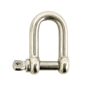 D SHACKLE  S/S 316 12MM - STAINLESS STEEL