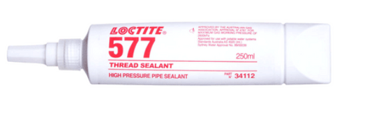 LO THREAD SEALANT 250ML MED 577 - STAINLESS STEEL PIPES & FITTINGS
