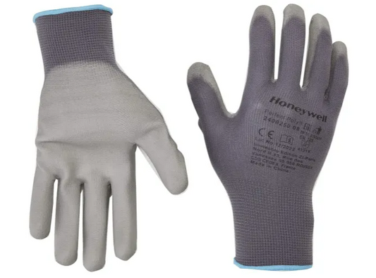 Perfect Poly Honeywell Safety 2400250 Grey Polyamide Work Gloves, Polyurethane Coating - Price Per Pair