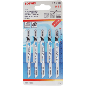 BL JIGSAW BOS WOOD  30MM  (5/PACK) - WOOD - UP TO 30MM- CLEAN CUT