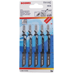 BL JIGSAW BOS WOOD  50MM  (5/PACK) - WOOD - UP TO 50MM- QUICK ROUGH CUT
