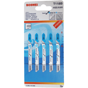 BL JIGSAW BOS METAL  6.0MM  (5/PACK) - METAL -  UP TO 6MM