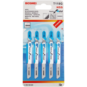 BL JIGSAW BOS METAL  1.5MM  (5/PACK) - METAL -  UP TO 1.5MM - FINE