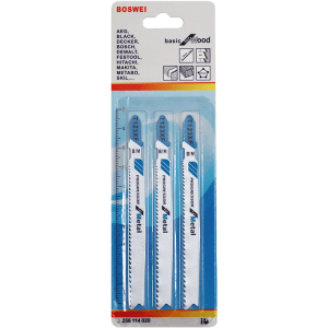 BL JIGSAW BOS METAL 10.0MM  (3/PACK) - METAL -  UP TO 10MM - AGGRESSIVE CUT