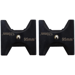 CRIMPER HYDRAULIC DIE SET  95-120MM2 - 40CR ALLOY STEEL - SOLD PER SET OF 2