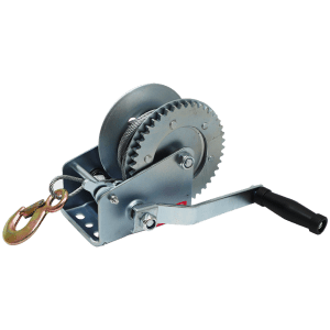 WINCH HAND  720 KG  WITH STEEL CABLE - LOAD CAPACITY 1600LB